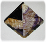 Pyramid made from Blue John