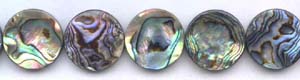 Abalone Coin Beads