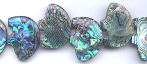 Abalone Bear Beads