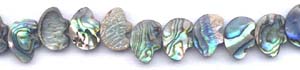 Abalone Bear Beads