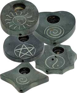 CONE BURNERS-SOAPSTONE BLACK ASST'D