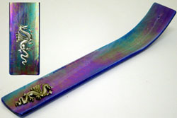 DRAGON GLASS INCENSE Holder 10in