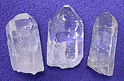 Clear Quartz Crystals