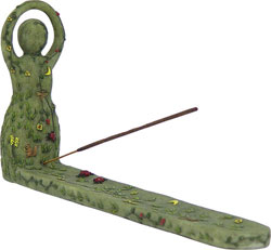 Unusual NURTURING GODDESS Incense HOLDER