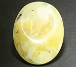  Yellow Opal Thumbstone Worry Stone