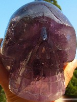 Amethyst Skulls