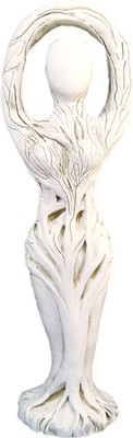 EARTH GODDESS IVORY COLOR FIGURINE