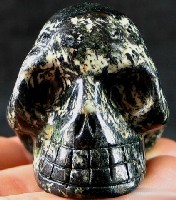 Fireworks Jasper Stone Skulls