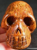 Gold Star Stone Skulls