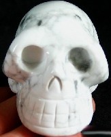 Howlite Skulls