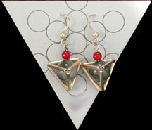 Tetrahedron Earrings