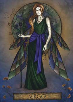 Virgo Fairy Greeting Cards