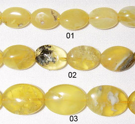 Yellow Opal Beads