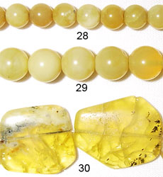 Yellow Opal Beads