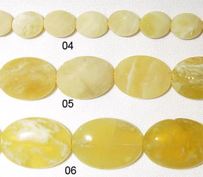 Yellow Opal Beads