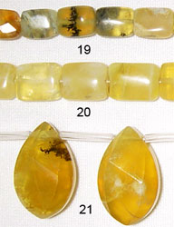 Yellow Opal Beads