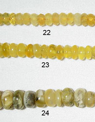 Yellow Opal Beads