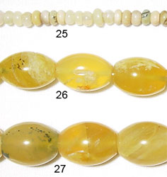 Yellow Opal Beads