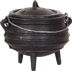 CAST IRON INCENSE CAULDRONS