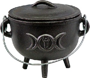 CAST IRON INCENSE CAULDRONS