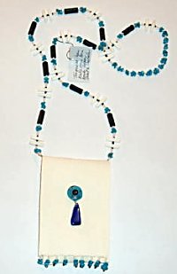 Turquoise & Lapis Medicine Pouch