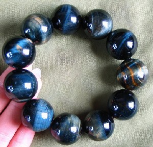 blue tigers eye necklace