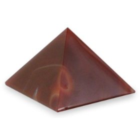 Brown Agate Pyramids