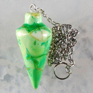 GREEN SEA SEDIMENT JASPER PENDULUMS