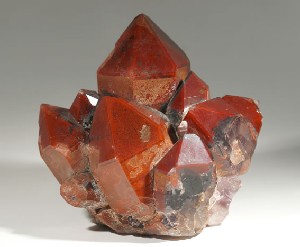 Hematoid Quartz Cluster