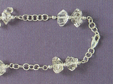 Himalaylan Quartz Diamond Necklace 