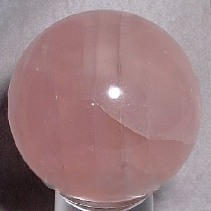 Madagascar Star Rose Quartz Sphere 