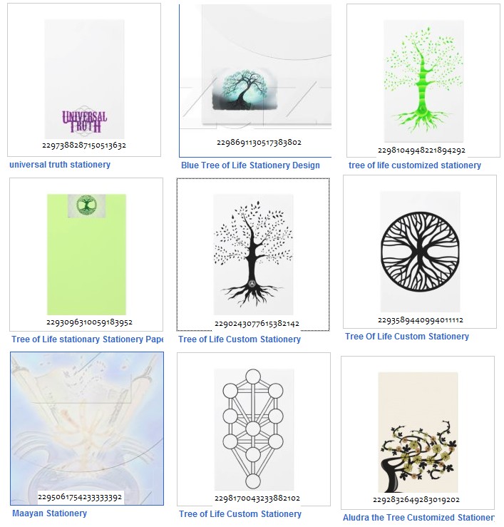 Metaphysical Stationary, Letterhead, Notecards, Greeting Cards, Invitations and Announcements