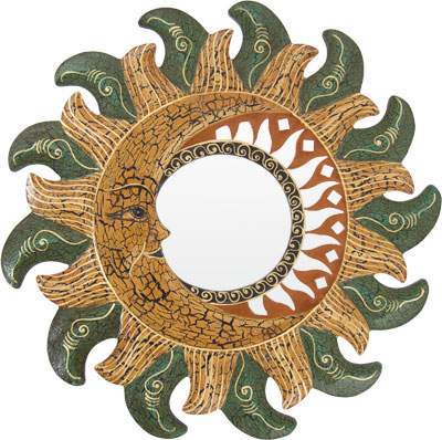 WOOD GREEN SUN MIRRORS