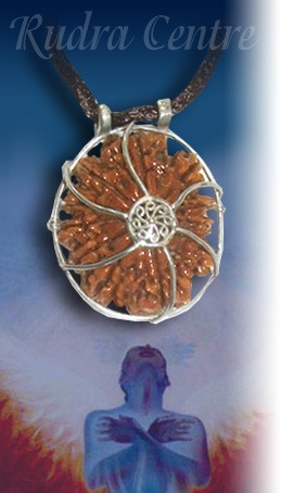 Ekadash Rudra Rudraksha Pendant