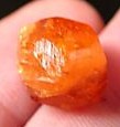 Orange Spessartine Garnets