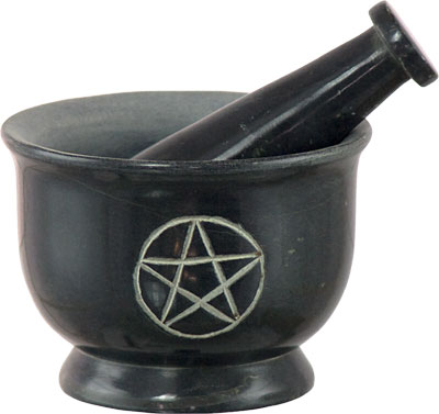 PENTACLE MORTAR & PESTLE