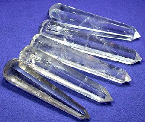 Polished Quartz Crystal Points