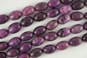 Purple Peace Jasper Beads