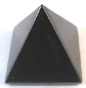 Black Obsidian Pyramid