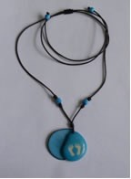 Tagua Nut Sajule Reflexology Necklace 