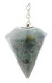 Green Tourmaline Pendulums