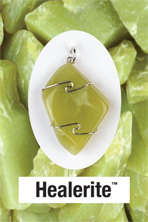 Healerite Wire Wrapped Pendants