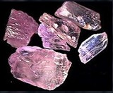 KUNZITE CRYSTALS Natural Rough Raw