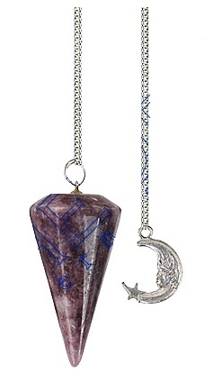 lepidolite pendulums