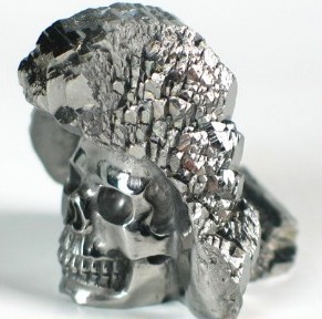 Iron Pyrite Skulls