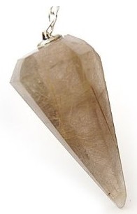 Rutilated Quartz Pendulums