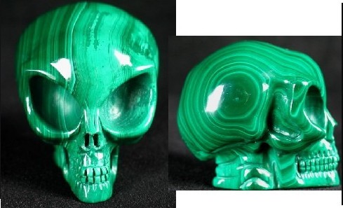 Alien Stone Skulls