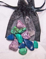 Sagittarius Crystal Pouch